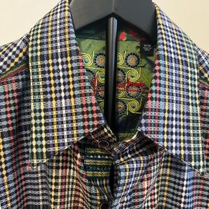 Robert Graham Vibrant Checkered Shirt